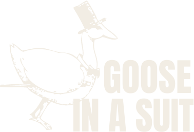 Goose in a Suit